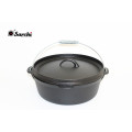 Cast Iron preseasoned cookware/Camp Dutch Oven